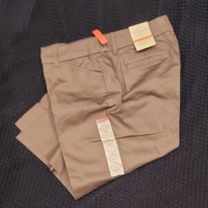 St. John's Bay Womens Tan Chinos Nwt